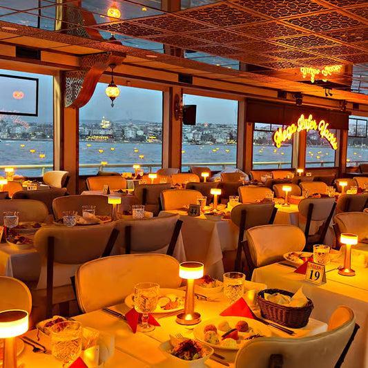 Dinner Cruise on the Bosphorus (Alcoholic Drinks)